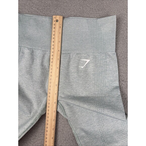 Gymshark Vital Seamless Mint Light Green Marl High Waisted Leggings Size Medium - Picture 5 of 6